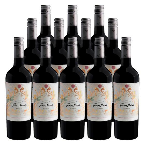 Imagem de Vinho Tinto Terra Pura Reserva Cabernet Sauvignon 750ml 12un