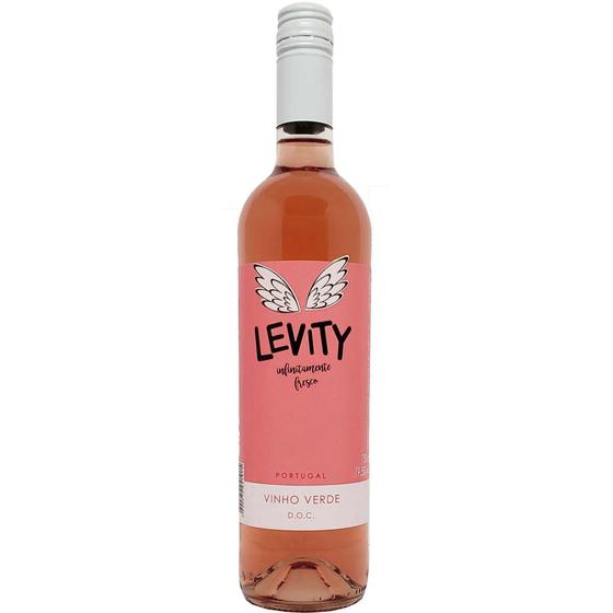 Imagem de Vinho Verde Rosé Meio Seco Português Levity Garrafa 750ml