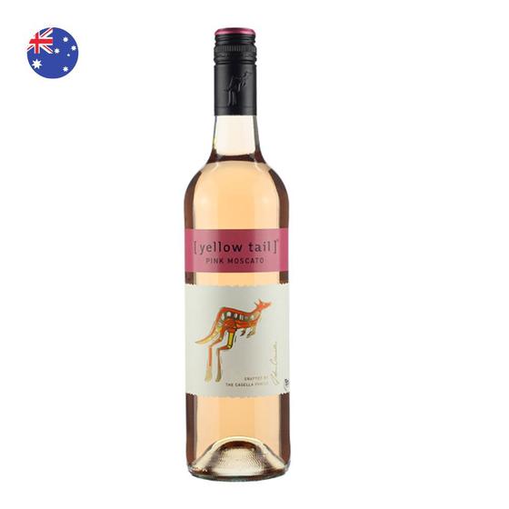 Imagem de Vinho Yellow Tail Pink Moscato Rosé Austrália 750ml