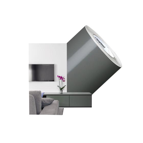 Vinil Adesivo Móveis CINZA ESCURO 3MX50CM Adherent Contact Menor preço em Vinil Adesivo Móveis CINZA ESCURO 3MX50CM Adherent Contact