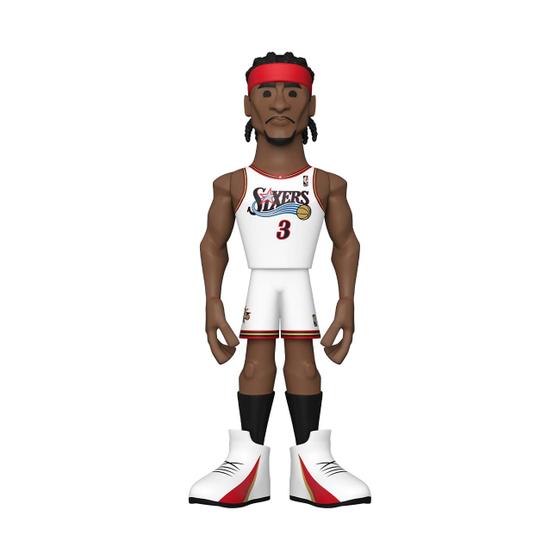 Imagem de Vinil Funko Gold: NBA Legends - Allen Iverson 76ers, 12 polegadas