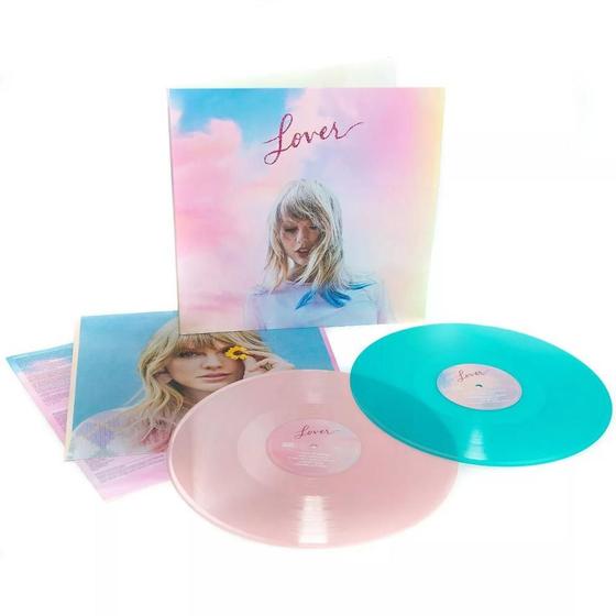 Imagem de VINIL Taylor Swift - Lover (Pink and Blue Coloured 2LP) - Importado