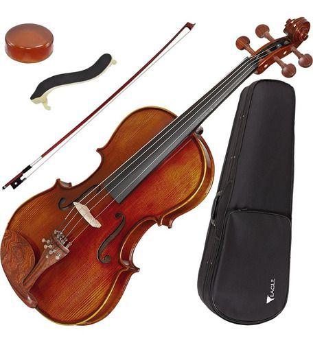 Imagem de Viola  De Arco Clássica 4/4 Eagle Com Estojo Va151