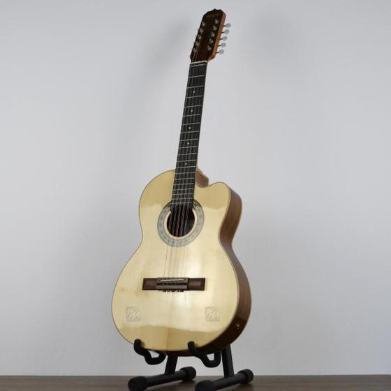 Viola Rozini Cutway Elétrica RV141ATNCTI Pré Artec 4B Edge Violino e