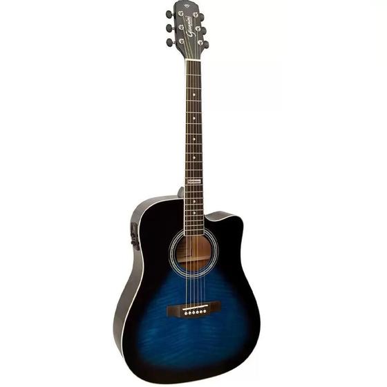 Imagem de Violão Aço Eletroacústico Giannini Performance GF-1D CEQ Dark Blue Burst (DBB)