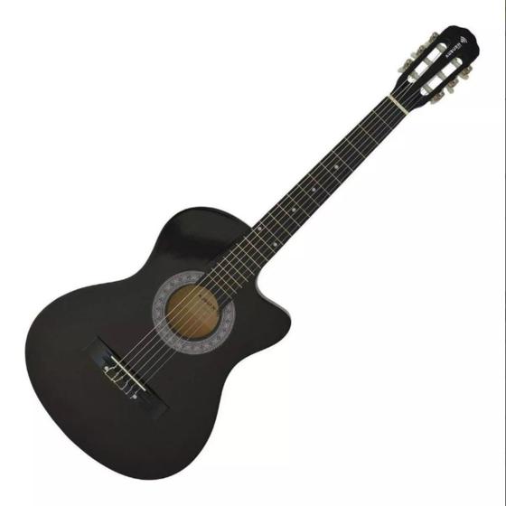 Imagem de Violão acústico Auburn AUBVO621MS para destros preta verniz