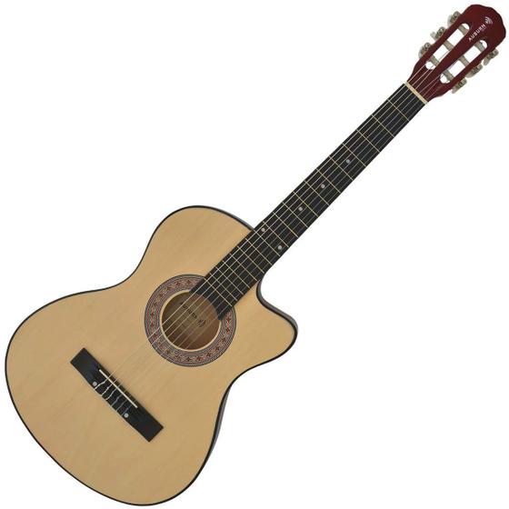 Violão Acústico Auburn Music Aubvo622MS Cutaway 6 Cordas Aço Natural Menor preço em Violão Acústico Auburn Music Aubvo622MS Cutaway 6 Cordas Aço Natural