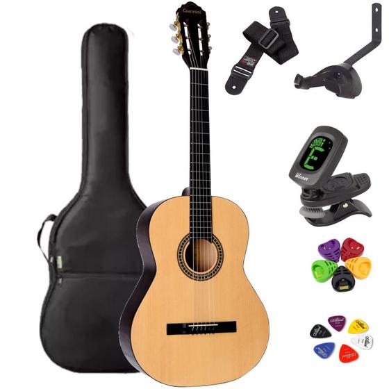 Imagem de Violão Acústico Giannini Clássico Nylon GS-15 N + KIT2PL