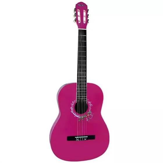 Imagem de Violao Acustico Nylon Ac39 Azalea Pink Memphis Tagima AC-39