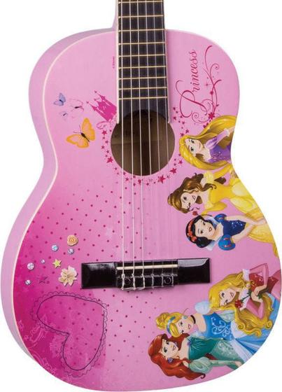 Imagem de Violão Acústico PHX Nylon Infantil Disney Princesa Vip-3