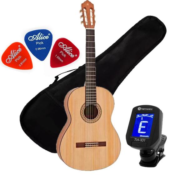Violão Acústico Yamaha C40 MII Clássico Nylon + Capa + Afinador + Palhetas Menor preço em Violão Acústico Yamaha C40 MII Clássico Nylon + Capa + Afinador + Palhetas