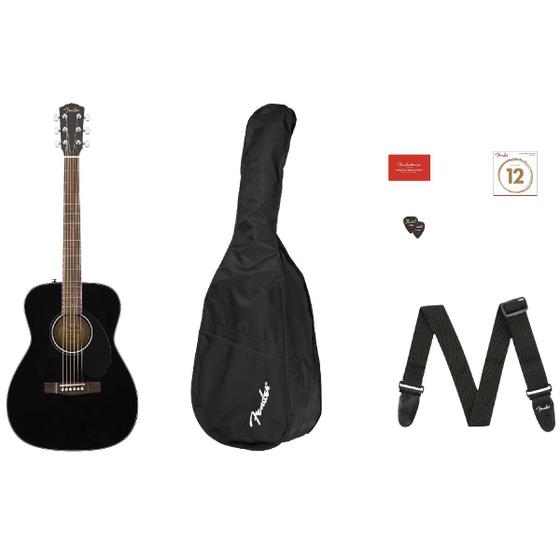 Imagem de Violão CC-60s Concert Pack V2 Black - Fender