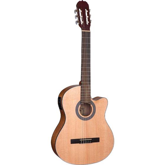 Imagem de Violão Clássico  Shelby Nylon Elétrico Sn61c Natural