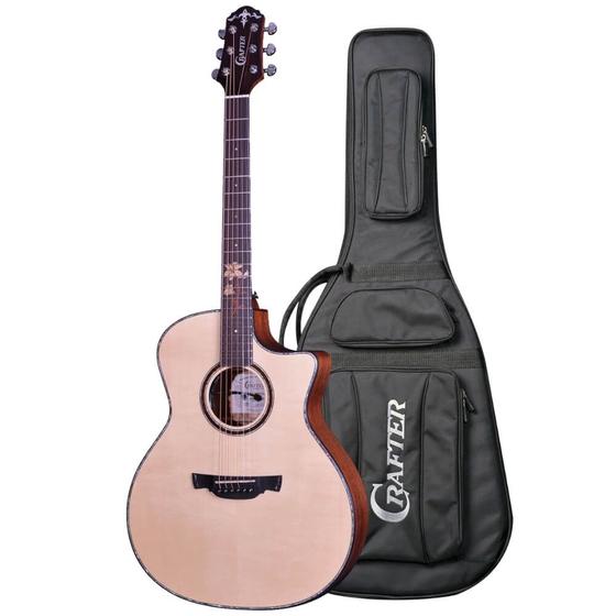 Imagem de Violão Crafter WF G-MAHOce  Anniversary Grand Auditorium EQ DS-2 Pro com Bag