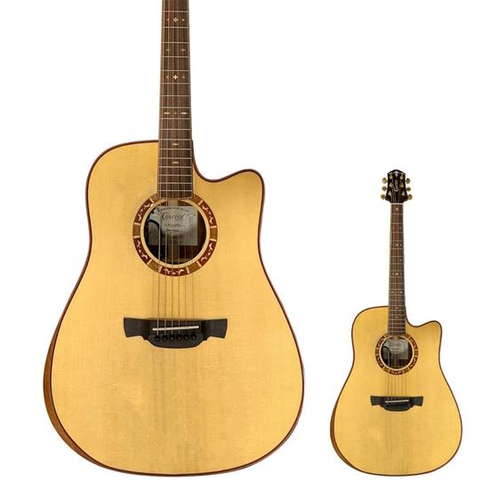Imagem de Violão Elétrico Aço Folk Crafter VL D-16CE PRO com Bag