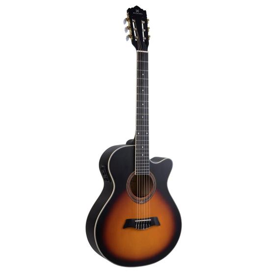 Imagem de Violão Elétrico Michael Nylon Vmy340 Sunburst Mate