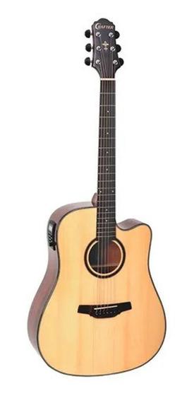 Imagem de Violão Eletroacústico Crafter Hd-500Ce/N Folk Cutway Aço Na