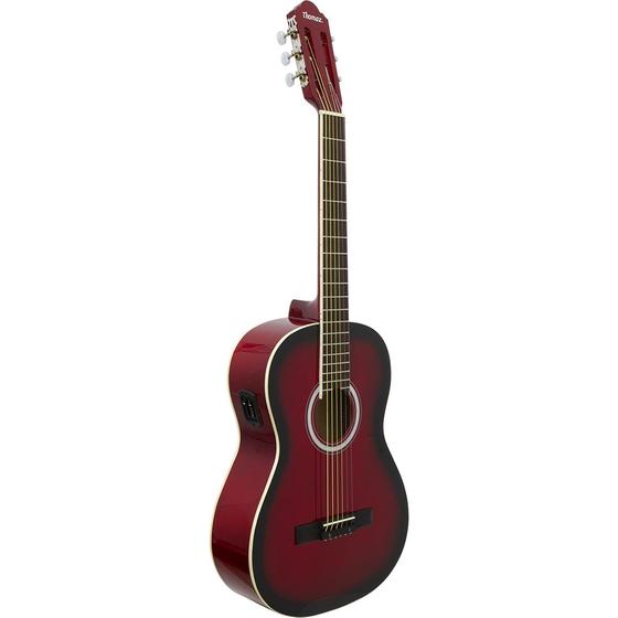 Imagem de Violão Eletroacústico De Aço Tcg 390 A Eq Vermelho Thomaz