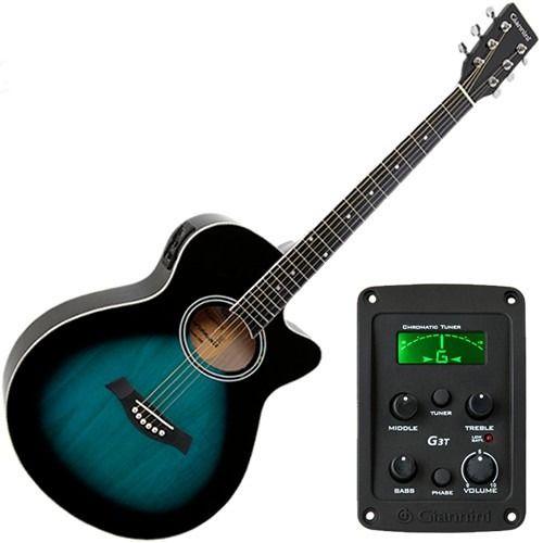 Imagem de Violão Eletroacústico Eq 3 Bandas Cor Dbb Gsf1r Giannini