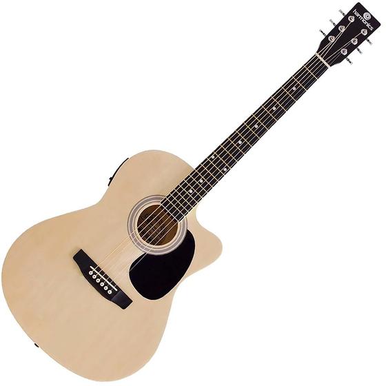 Violão Eletroacústico Harmonics GE-21 Aço Natural