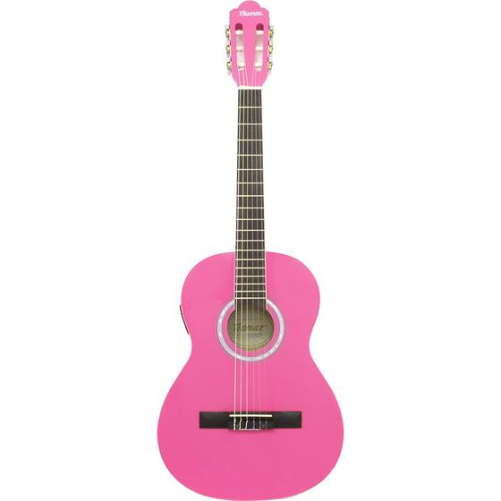 Violão Eletroacústico Kids De Nylon Tcg 360 Eq Rosa Thomaz Menor preço em Violão Eletroacústico Kids De Nylon Tcg 360 Eq Rosa Thomaz