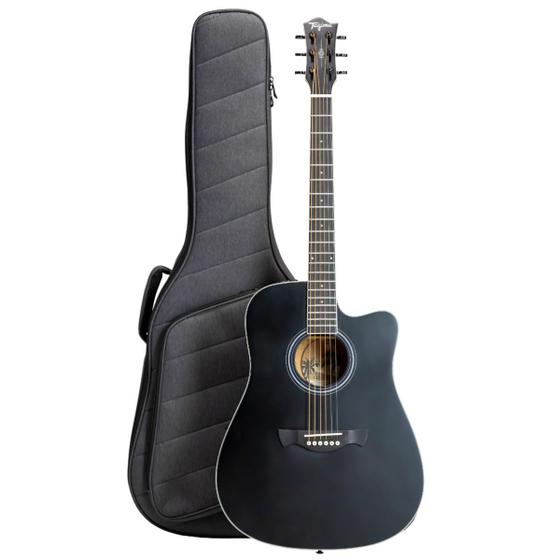 Imagem de Violão Eletroacústico Tagima Collection Folk Sunset EQ Aço Com Capa
