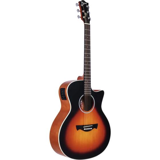 Violão Eletroacústico Tagima TW-29 Medium Jumbo Sunburst Satin Menor preço em Violão Eletroacústico Tagima TW-29 Medium Jumbo Sunburst Satin