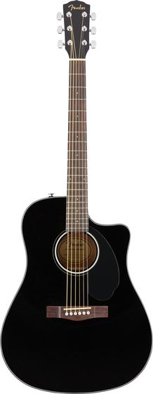 Imagem de Violão Fender Eletroacústico Com Afinador Fishman CD 60SCE Dreadnought Black