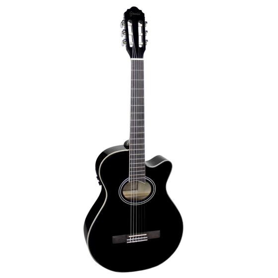 Imagem de Violao Giannini Gnf1d Ceq Bk Nylon Eletroacustico