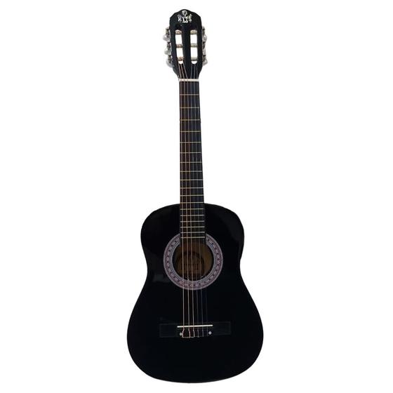 Imagem de Violão Infantil Myth MT34N Acústico Nylon Preto 34'' 1/2