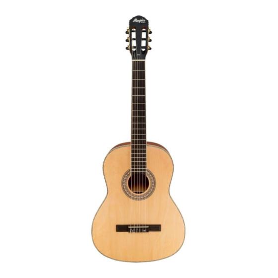 Violão memphis mw-10 nylon nc clássico acústico natural by tagima Menor preço em Violão memphis mw-10 nylon nc clássico acústico natural by tagima