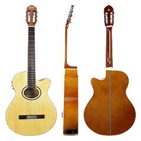 Imagem de Violão Mini Jumbo Cutway Eletroacústico Giannini Gnf 1D Ceq