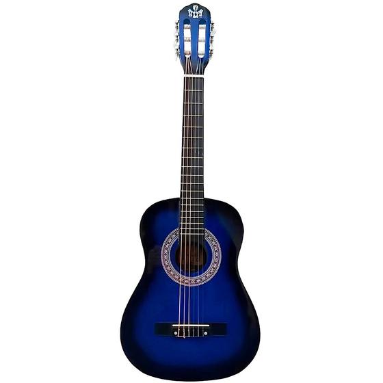 Imagem de Violão Myth Infantil MT34N Blue Burst Nylon Tamaho 34