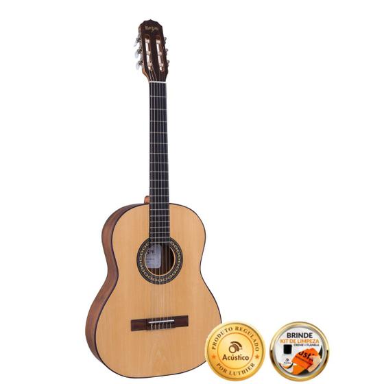 Imagem de Violão Nylon Acústico Rozini Estudante Clássico Fosco Rx201