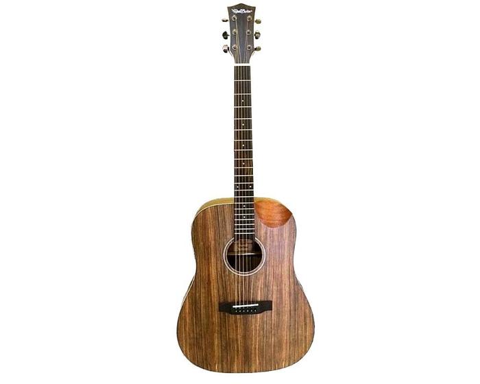 Imagem de Violão Redburn RB-300 Aço Folk-Dreadnought Walnut Pré Fishma