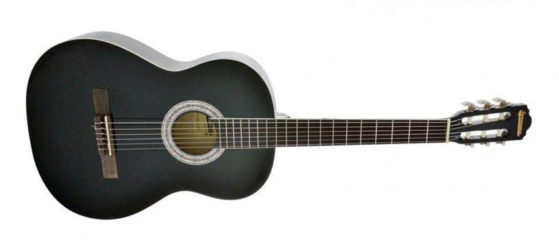 Imagem de Violao Serenna Classico Nylon Preto Phx Nl47 Bk