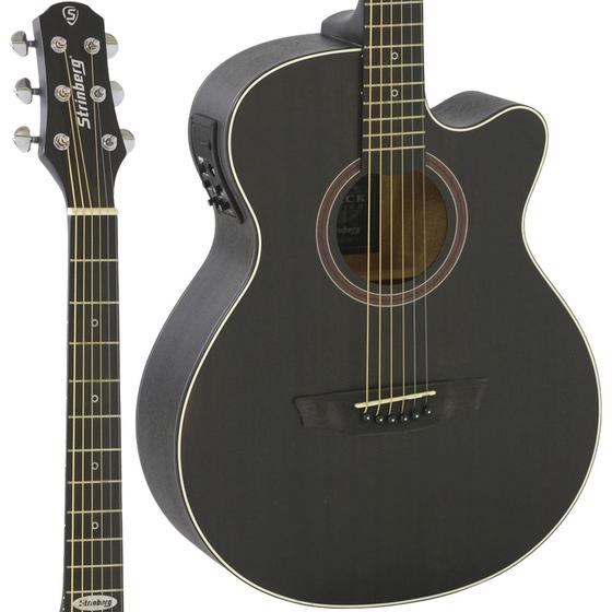 Imagem de Violão Strinberg Mini Jumbo Elétrico SA200C TOS