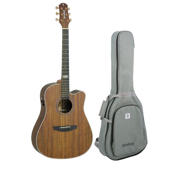 Imagem de Violão Strinberg SD300C WS Folk C/ Bag