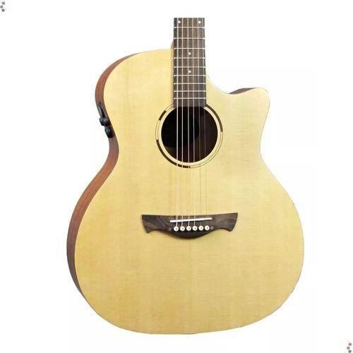 Imagem de Violão Tagima Frontier Natural Medium Jumbo Com Efeito E Bt