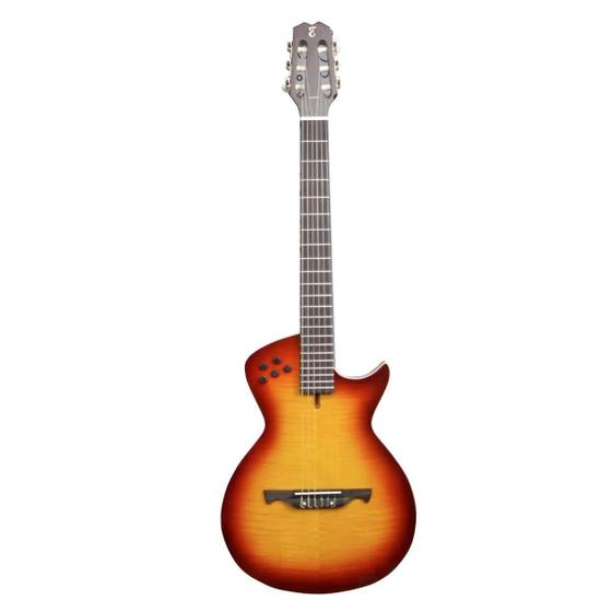 Imagem de Violão Tagima Modena Nylon Eletrico Cherryburst CB