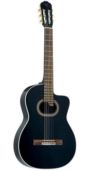 Violão Takamine Clássico Nylon Gc6 Blk Elétrico Tampo Sólido Menor preço em Violão Takamine Clássico Nylon Gc6 Blk Elétrico Tampo Sólido