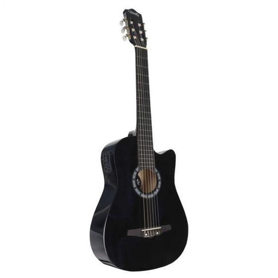 Imagem de Violao Tonante Eletroacustico Cutaway Nylon 39" Tne39 Preto