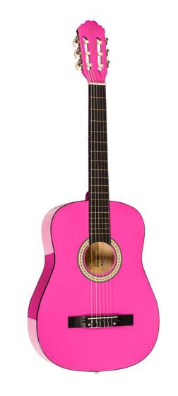 Imagem de Violão Vogga Acústico -- cordas em Nylon -- Estudante -- Rosa -- VCA105N