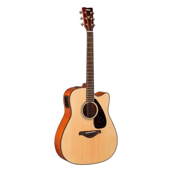 Imagem de Violão Yamaha Eletroacústico Aço FGX800C/02 Natural FGX-800