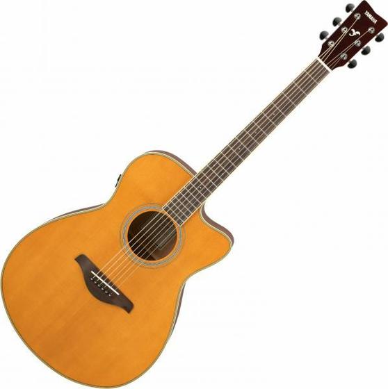 Imagem de Violão Yamaha FSC-TA Natural Transacoustic FSCTA Aço