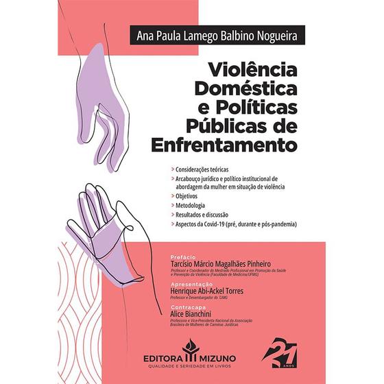 Imagem de Violência Doméstica e Políticas Públicas de Enfrentamento - Editora Mizuno