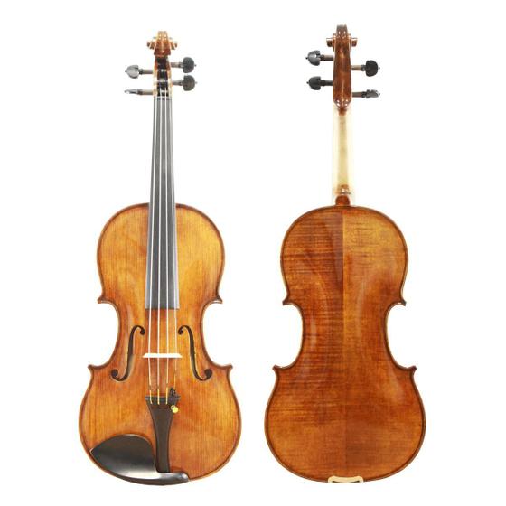 Imagem de Violino Feito à Mão Strad 4/4 Verniz à óleo