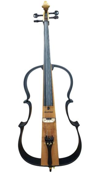 Imagem de Violoncelo Marquês Vcel128 Vazado Natural Com Bag