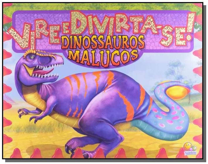 Imagem de Vire e divirta-se! - dinossauros malucos - Todolivro