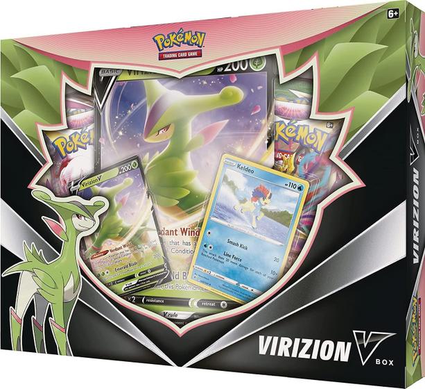 Imagem de Virizion V Pokemon TCG Collection Box Booster Packs Negociação